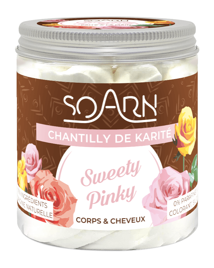 Chantilly karité Sweety pinky