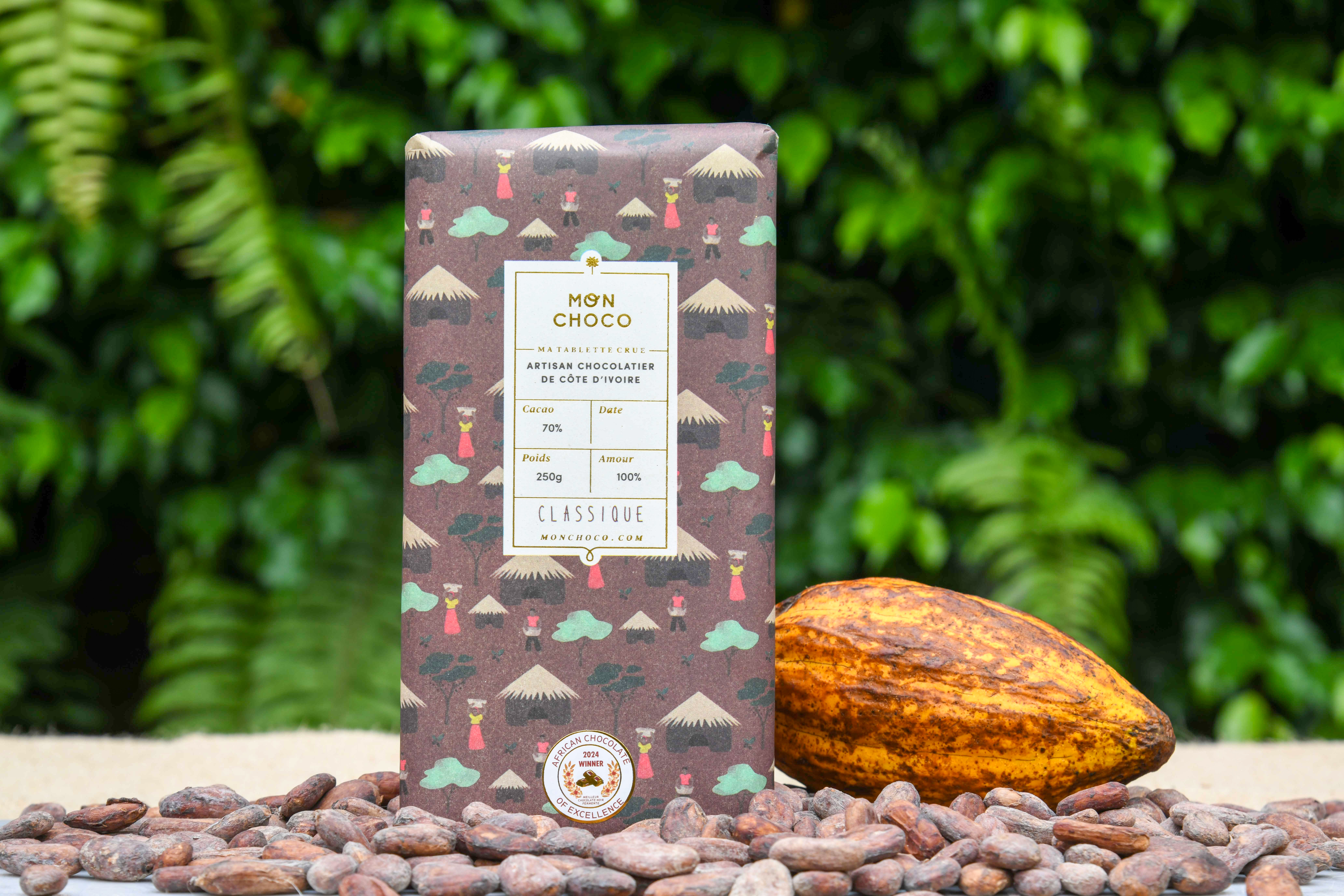 Tablette 250g Classique 100% cacao