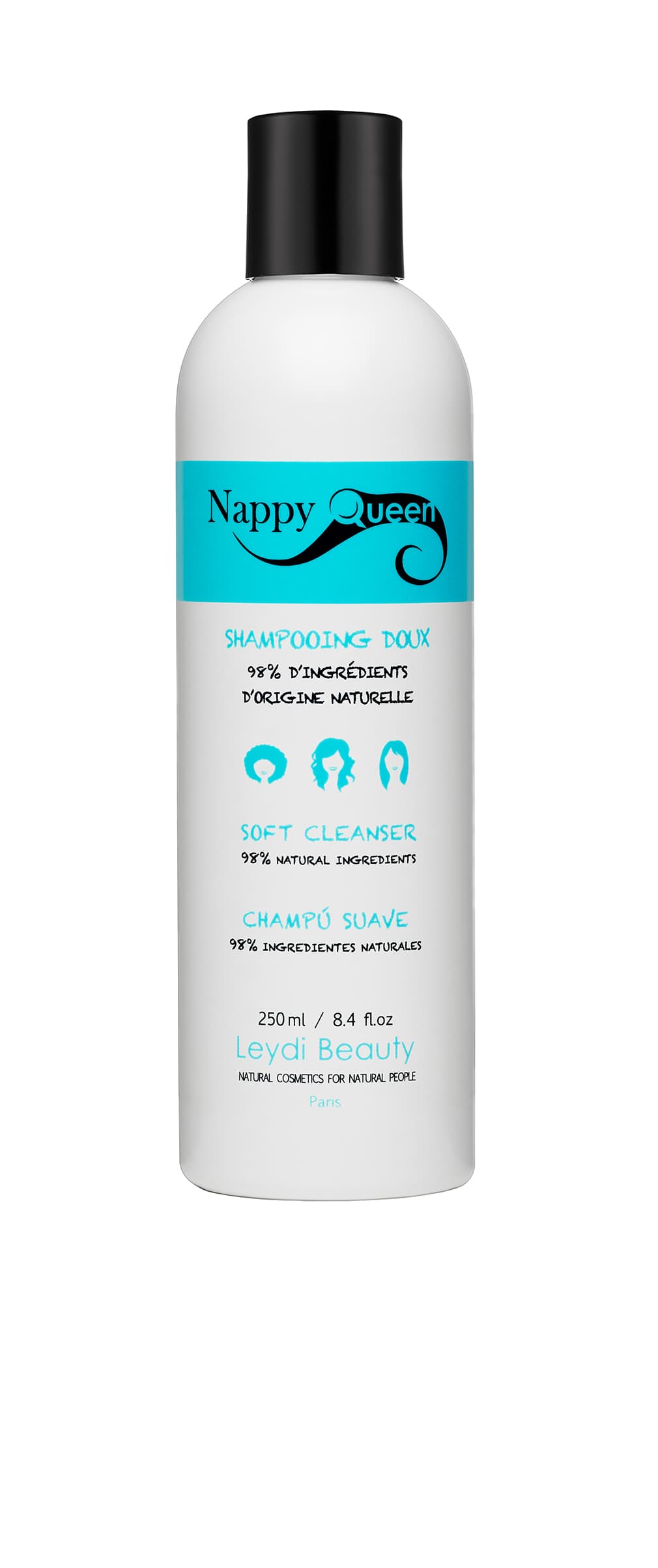 PRO - SHAMPOOING DOUX NAPPY QUEEN - boite de 10