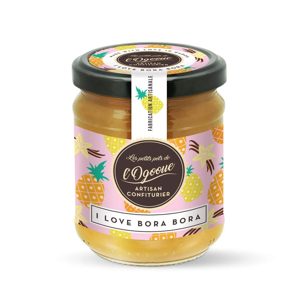 Confiture Ananas Coco Artisanale 250g