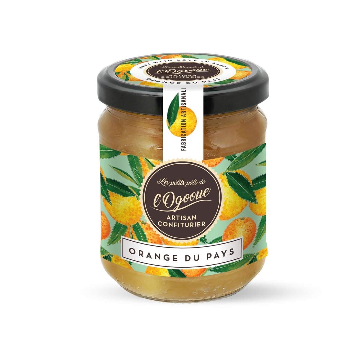 Confiture Orange Verte du Pays – Saveur Fruitée – Gabon – 250g
