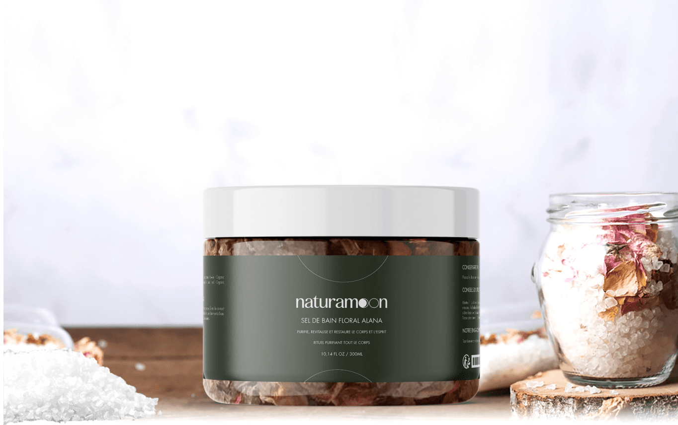Sel de bain floral ALANA – Naturamoon – Togo – 300ml